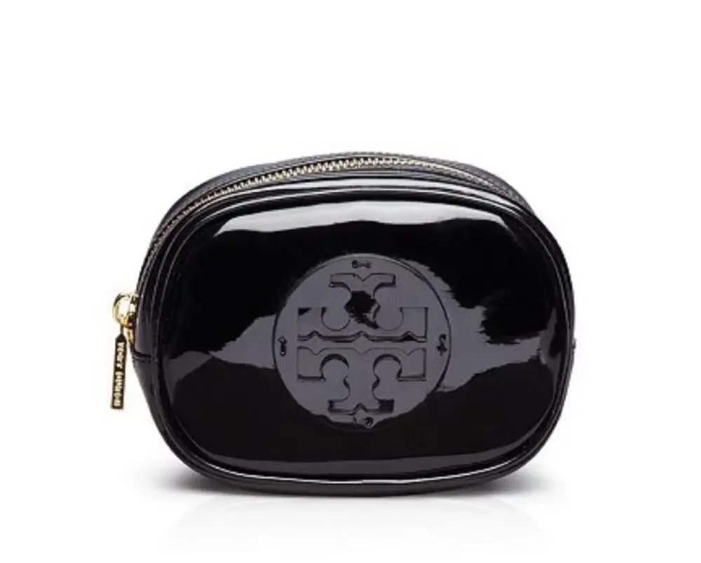 Tory Burch Small Patent Cosmetics Case
